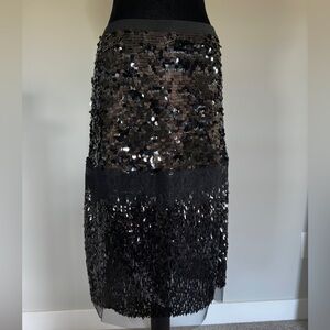 BCBGMaxeria Black skirt